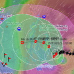 Dự báo về bão số 15 Koto